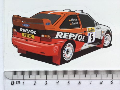 Sticker decal ford escort - ford,