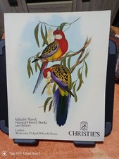 Christie's catalogue Valuable Travel Natural History Books And Atlases