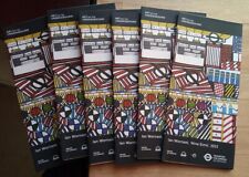 6 x London Underground limited ed' Nine Elms poster art leaflets, Ian Wornast