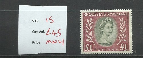 Rhodesia nyasaland 1954 1 - rhodesia, &