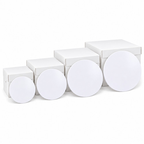 Premium cake box white - cake, &