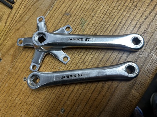 Vintage sugino crankset - sugino, gt