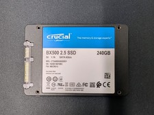 Crucial BX500 240GB SSD 2.5" Serial ATA III 3D NAND CT240BX500SSD1 SATA III SSD