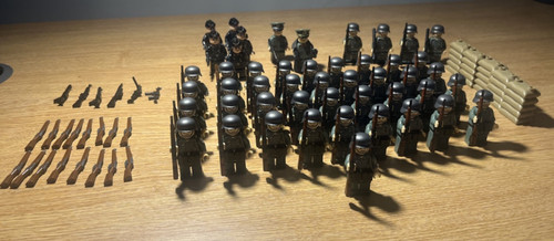 Lego ww2 german minifigures - lego,