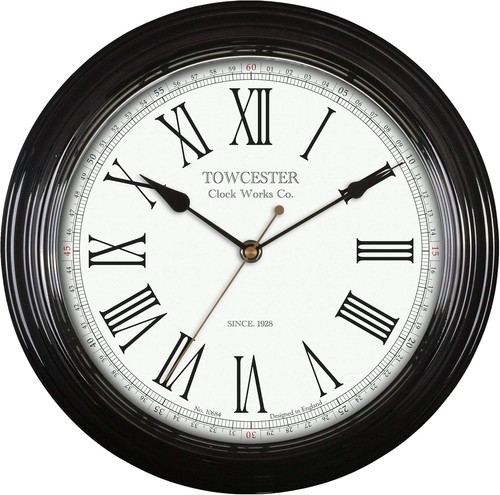 Traditional quartz wall clock - traditional,