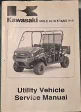 OEM 2009 Kawasaki MULE 4010 TRANS 4X4 KAF620 Service Repair Manual 99924-1407-01