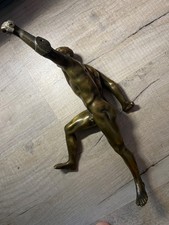 vintage bronze roman gladiator