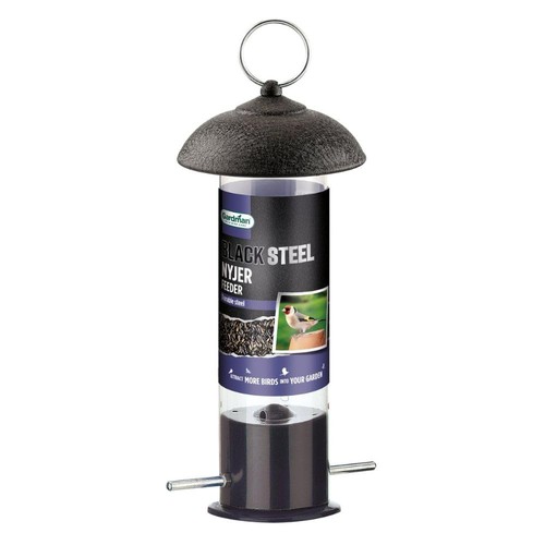 Gardman black steel nyjer - black,