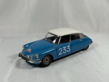 Solido 1/18 Scale Die Cast Model Citroen DS 19 - Blue Rally Monte-Carlo #233