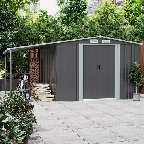 Metal garden shed 8 x - garden,