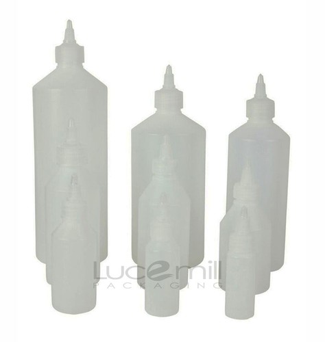 Natural hdpe plastic bottles - natural,