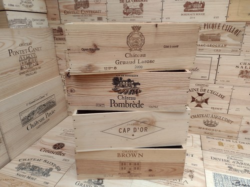 Wooden wine box crate - wine,