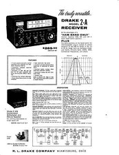 Drake 2A Ham Radio Receiver