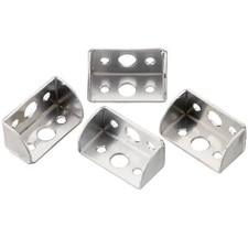 RSA Lightweight Alloy/Aluminium Mudflap (Mud Flap) Hanger Bracket - 4 Brackets