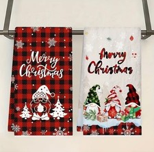 Christmas Hand Towels Set