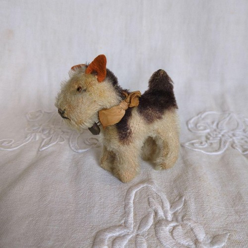 Steiff airedale terrier - airedale,