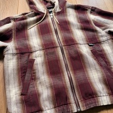 Stussy Shadow Plaid Zip Work