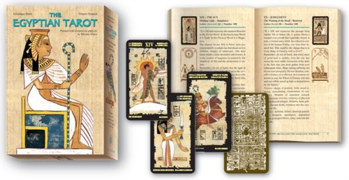 Egyptian tarot set by - set, g