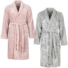 Ladies Fleece Dressing Gown |