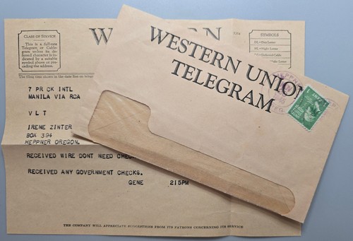 1945 western union - 1945,