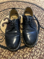 Doctor Martin Black Leather Shoes Size 7