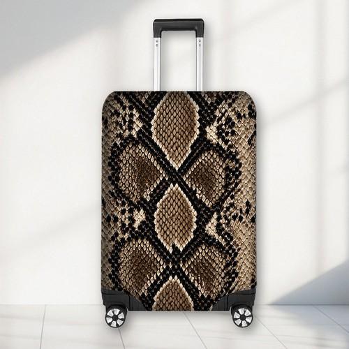 Snake print luggage holiday - snake,