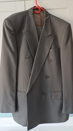 Men piece taupe suit - taupe, by