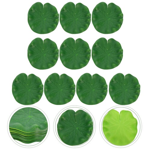 10pcs lily pads - pads, plastic