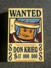 OFFICIAL LEGO ONE PIECE Wanted