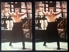 2 x Rare Vintage Bruce Lee