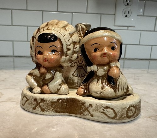 Vtg american indian salt and - indian,