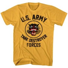 US Army Tank Destroyer Forces Platoon Men's T Shirt USA America Military Soldier