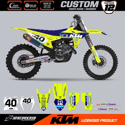 Custom graphics kit ktm sx - ktm,