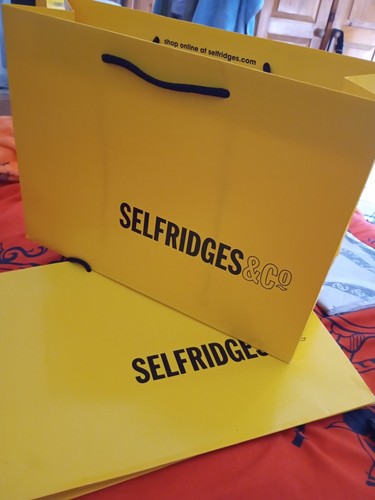 Selfridges large yellow - selfridges,