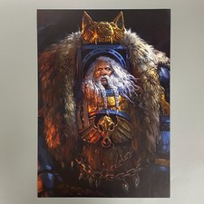 SPACE WOLVES LOGAN GRIMNAR SPACE MARINES ART PICTURE POSTER WARHAMMER 40,000 40K