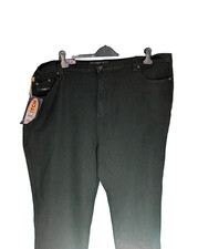 KAM New Black Denim Stretch