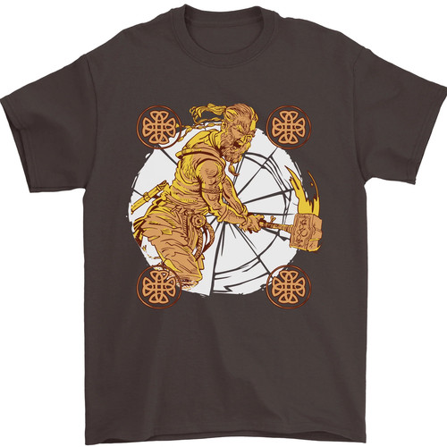 Viking with hammer thor - viking, a