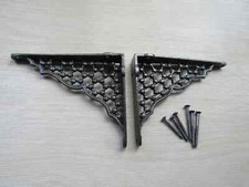 PAIR OF Shelf Brackets Rustic