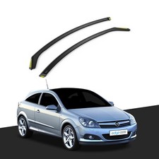 Vauxhall Astra MK5 H 2005-2009 GTC 3 Door Hatchback Wind Deflectors 2pc