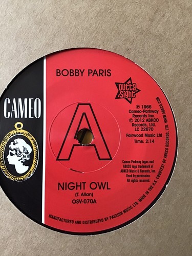 Bobby paris night owl - bobby,