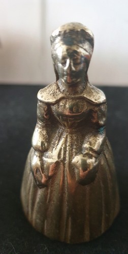 Vintage brass lady - vintage,