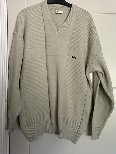 Vintage lacoste textured - textured, knit