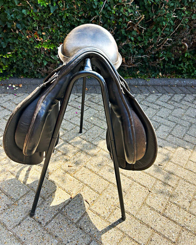 Albion black leather jumping - albion,