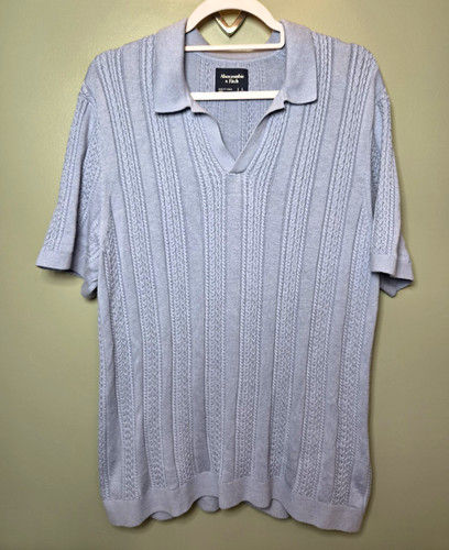 Abercrombie fitch blue cable - abercrombie,