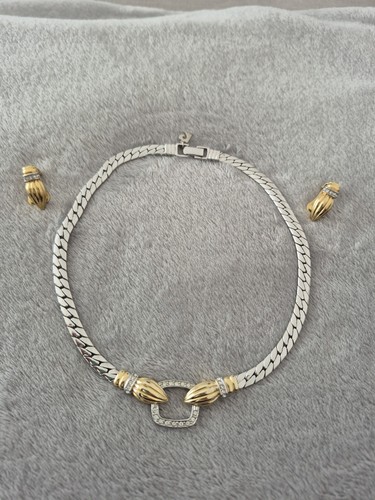 Vintage silver gold tone - tone, &
