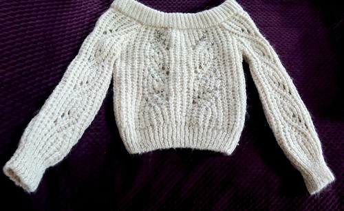 River island cream cable knit - river,