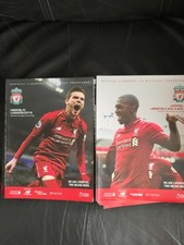 Liverpool Home Programmes  2018-19 Season Choose From List