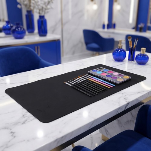 Foldable black nail salon - foldable,
