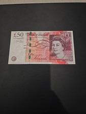 Chris Salmon £50 Note First
