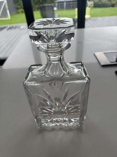 Whiskey decanter crystal - decanter,